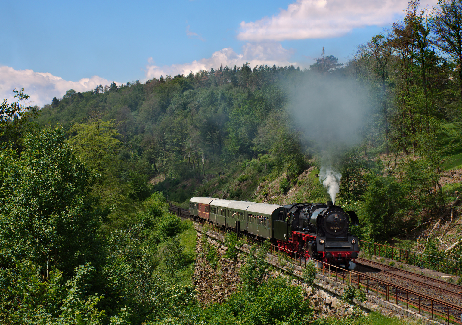 35 1097-1 auf der Schiefen Ebene