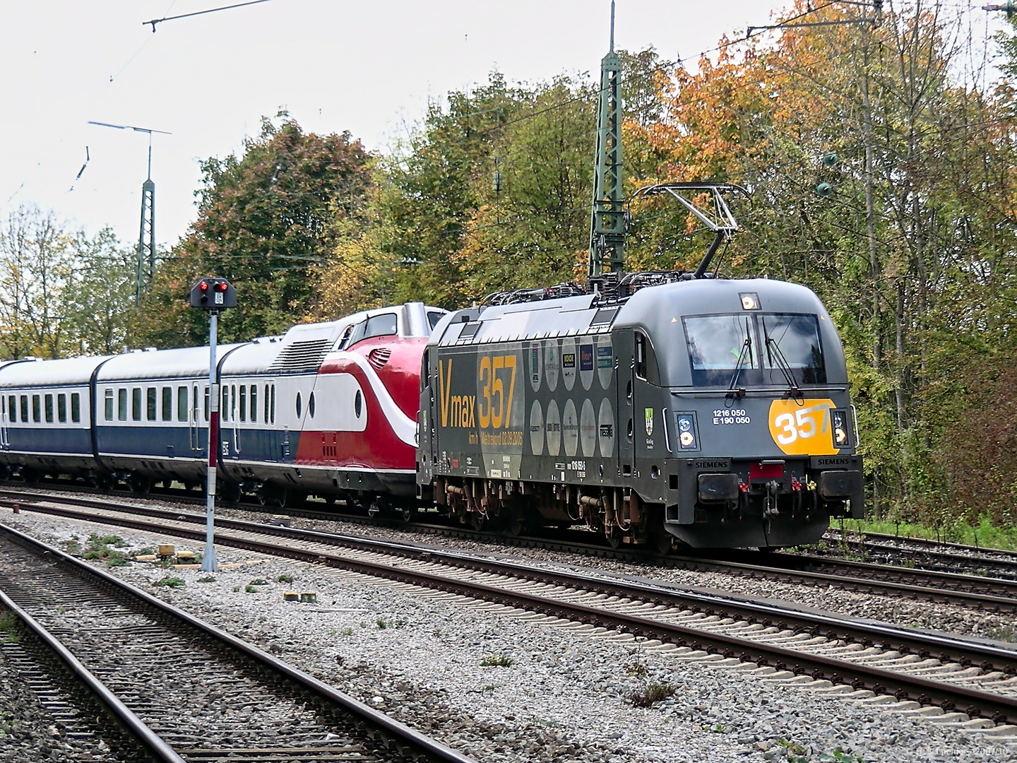 357 - Weltrekord-Lok in Fürstenfeldbruck