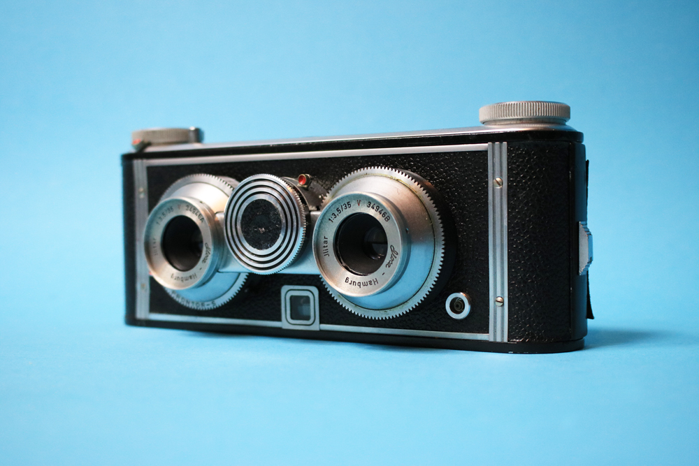 35mm Stereokamera Iloca - Baujahr 1951 - Fotograf - Martin Fürstenberg