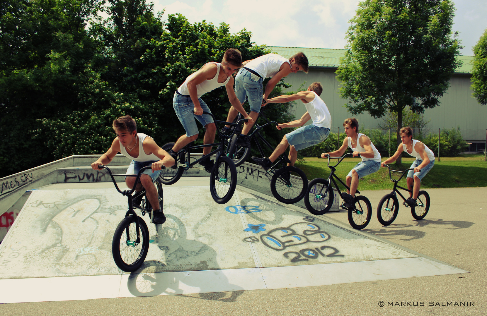 360 auf BMX