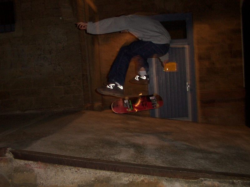 360 flip im dunkeln