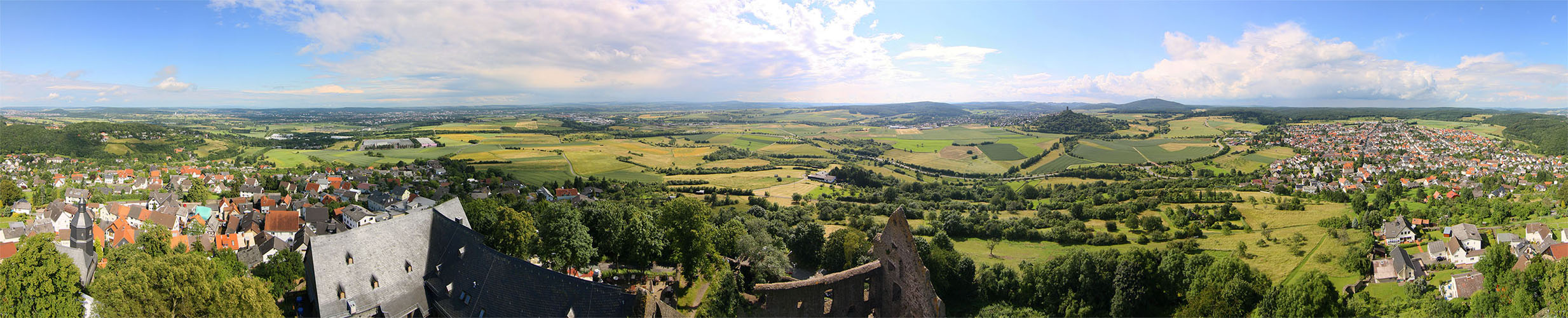 360 Grad Pano Burg Gleiberg