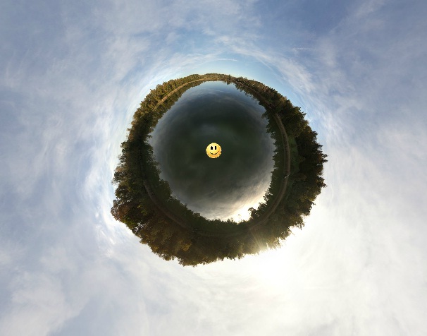 360° Kugelpanorama aus der Luft - Husemer See www.hd-luvitec.com