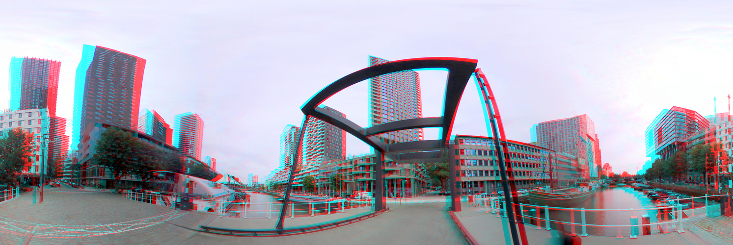 360 Nikon KeyMission 3D anaglyph