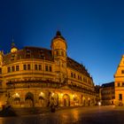 360°-Panorama des Rothenburger Marktplatzes