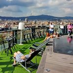 360º Panorama Terrasse im Hotel Barceló in Barcelona