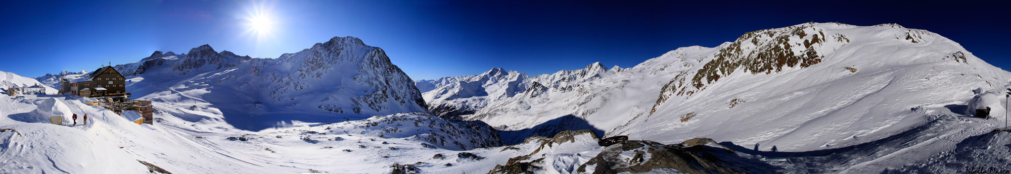 360° RIFUGIO BELLAVISTA 2845mt (Val Senales) Bolzano