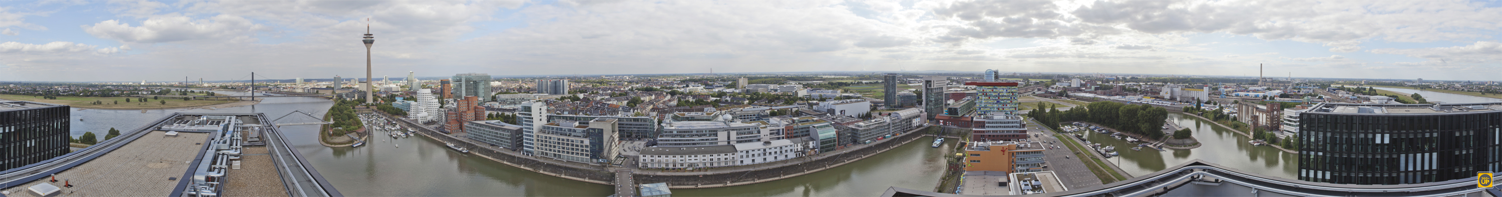 360-up.com | Gigapixel-Panorama Düsseldorf