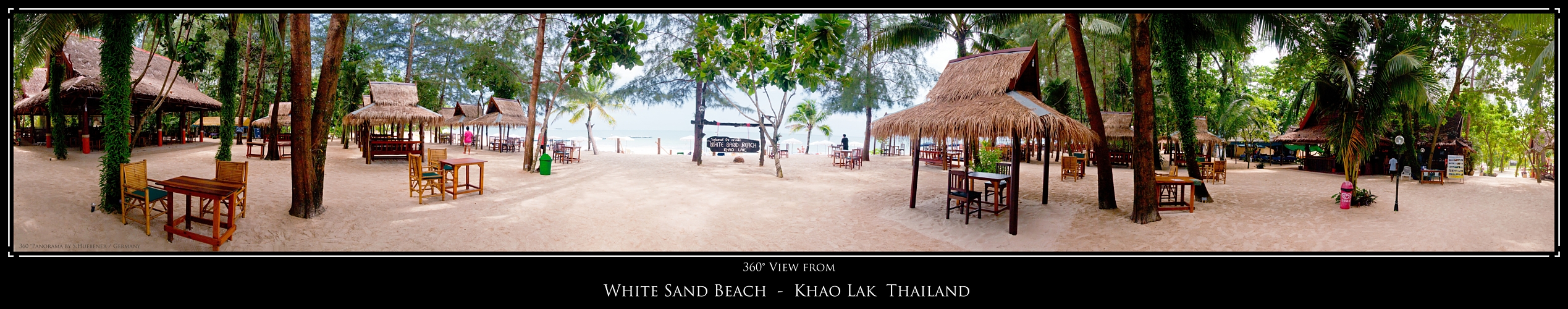 360° View from White Sand Beach / Thailand