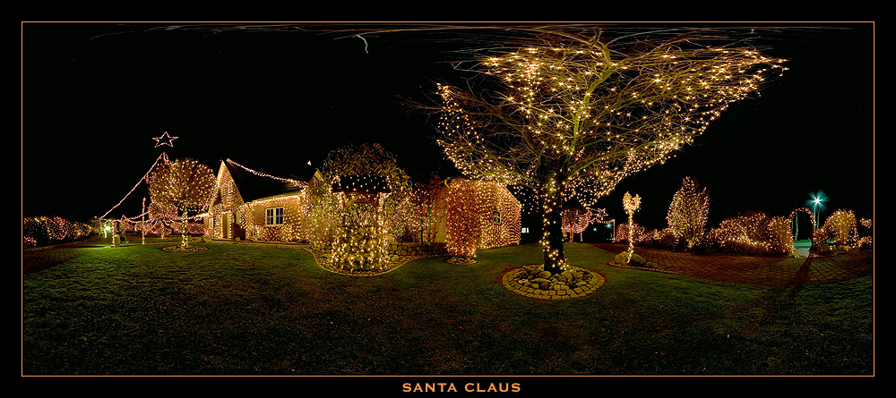 360° Weihnachtsgruß