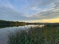 Abend am See by Frank ZimmermannBB