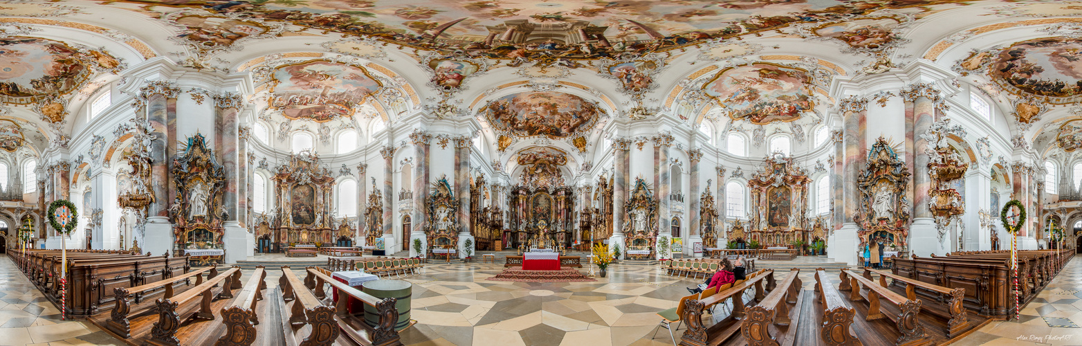 360Grad Kirche in Ottobeuren 