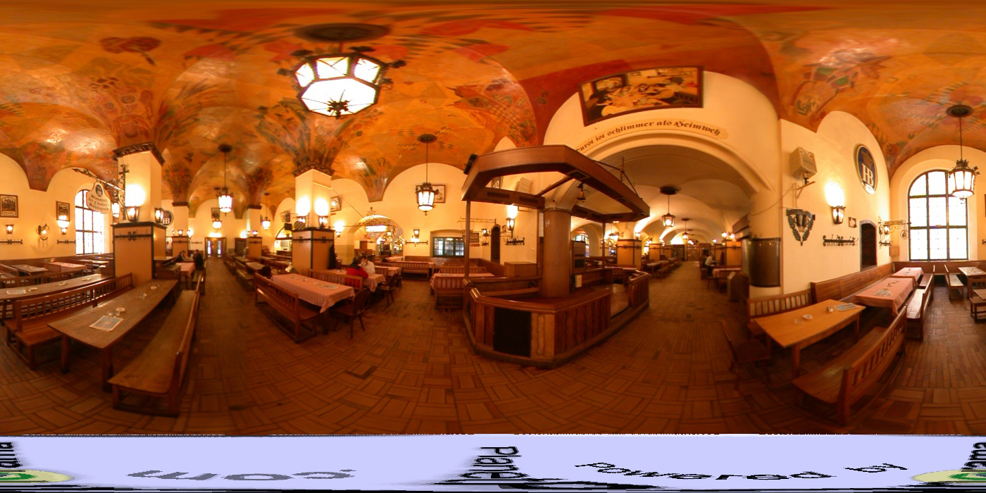 360x360Grad-Panorama Hofbräuhaus München