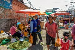 361 - Market In A Village Close To Dali