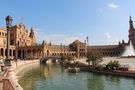 Spanischer Platz in Sevilla von Dieter Klause 