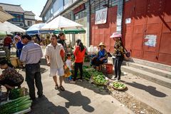 367 - Market In A Village Close To Dali