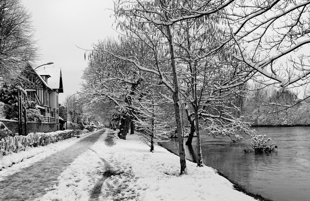 La neige en ville . de Joëlle Millet