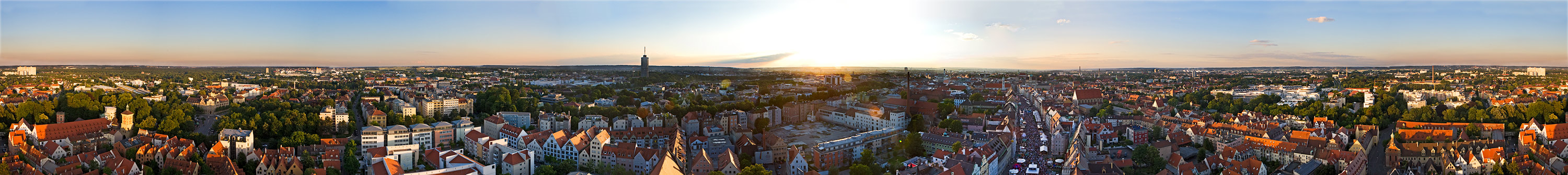 370° Der Fuggerstadt Augsburg