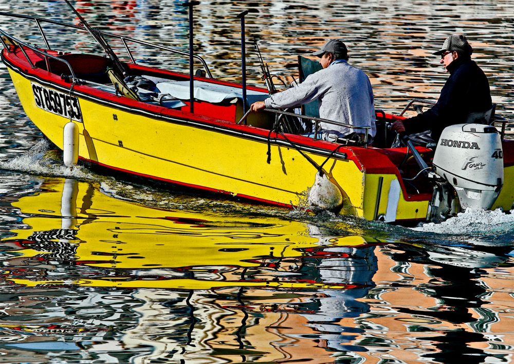 3722....Reflets à Sète