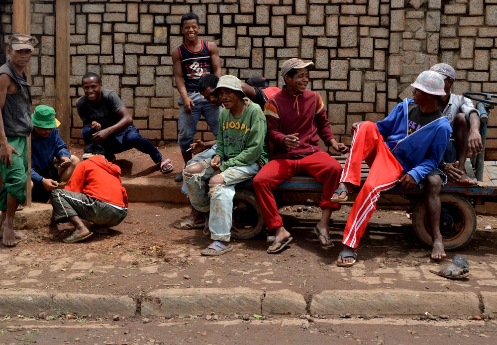 In the streets of Madagascar von Isa-belle 