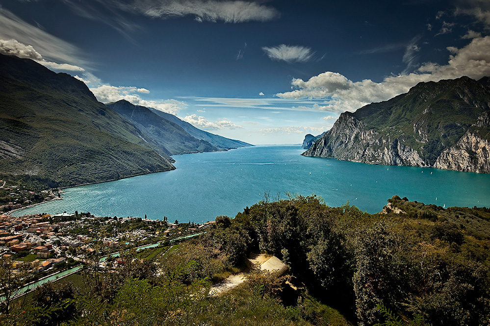 376m über dem Gardasee [Monte Brione]