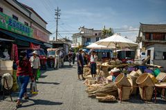378 - Market In A Village Close To Dali
