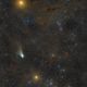 Komet C/2022 3E (ZTF), Mars, Hyaden, Staub