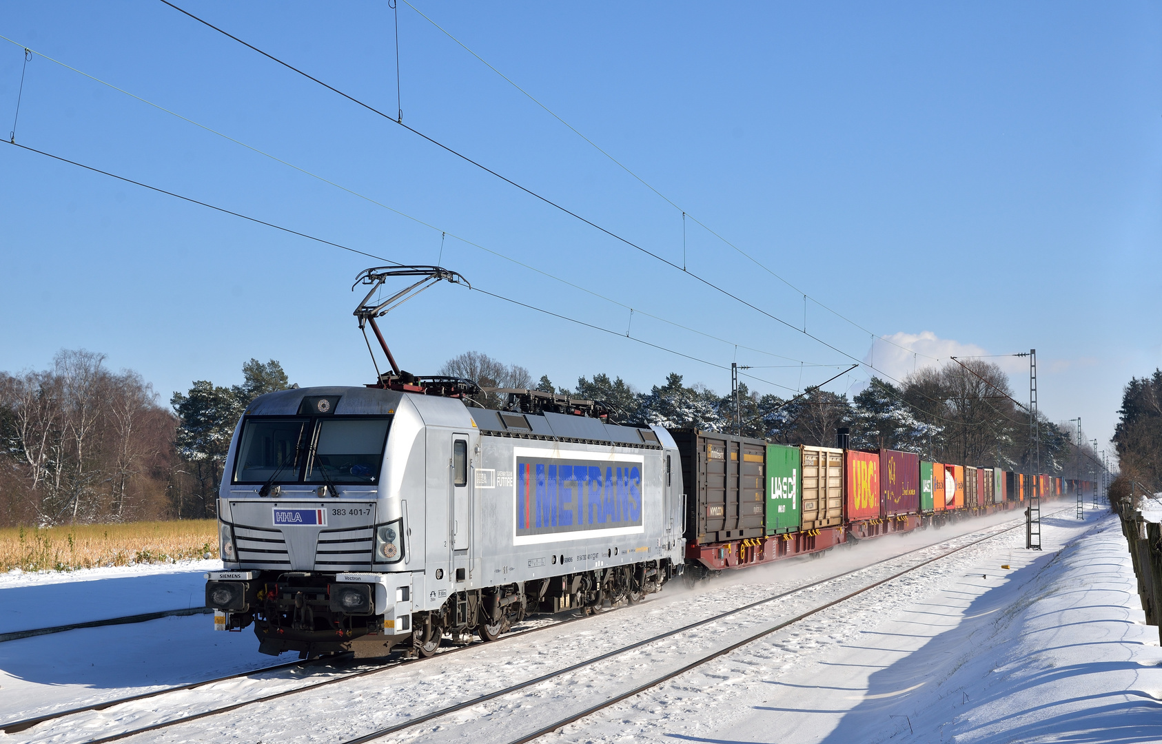 383 401-7 --Metrans--  am 11.02.21 in Hamm-Lerche