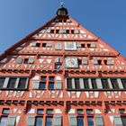 39-Die Rathaus-Fachwerkfassade im Weindorf Großbottwar