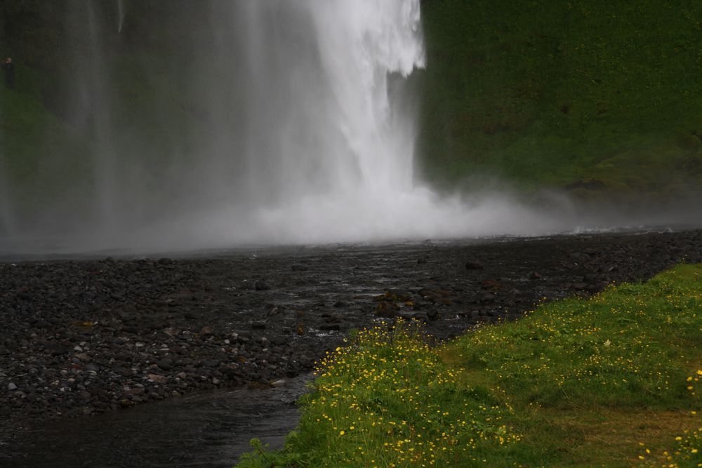 Der Seljalandsfoss von Wolfgang Siedschlag