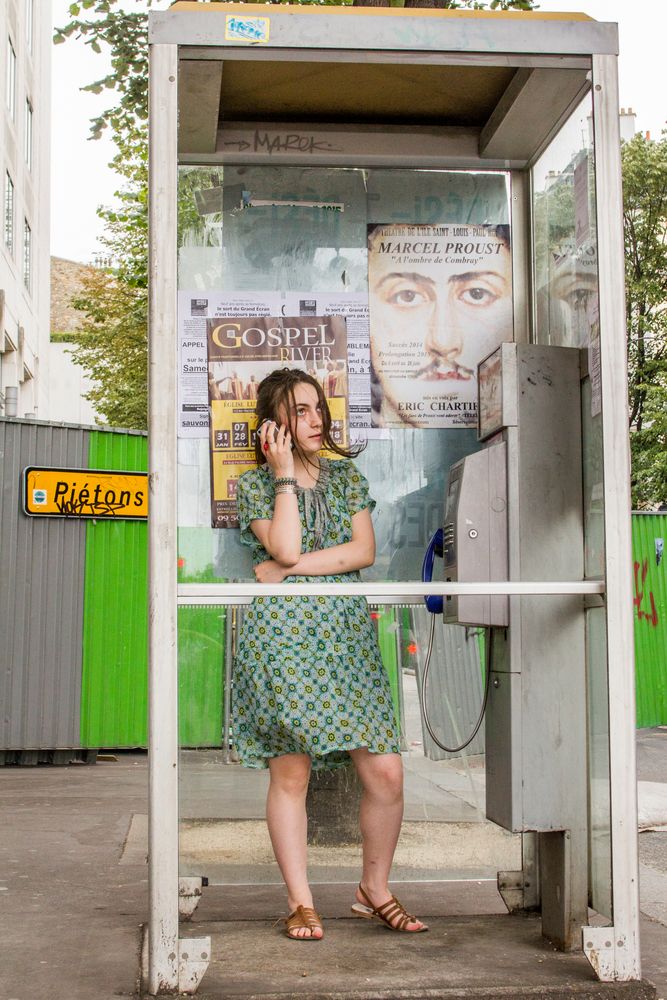 Cabine téléphonique de Muriel Rouget 