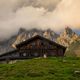 Bergpanorama bei Abendlicht