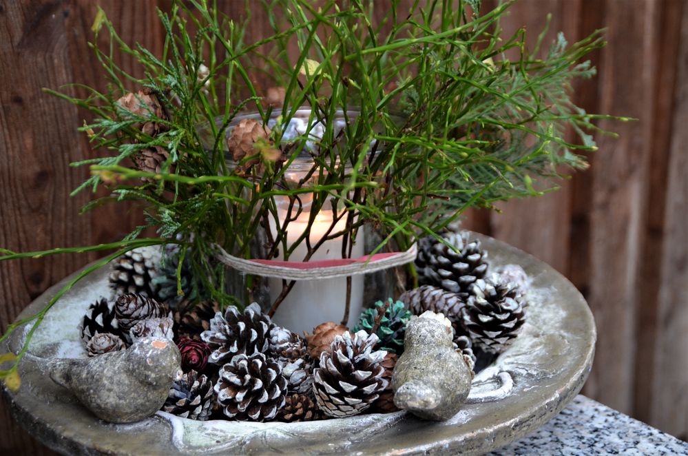 Weihnachtsdeko für draußen von Christiane Balke