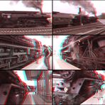 3D-Anaglyphe "Sonderzug auf dem Bahnhof Gera"