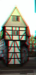 3D Bügeleisenhaus v. 1611 in Hattingen/Ruhr