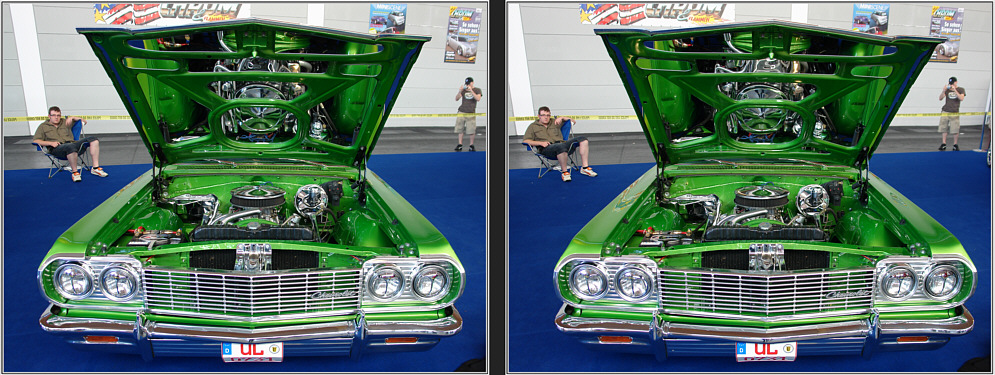 3D Chevrolet - oder: Die tiefe Motorhaube