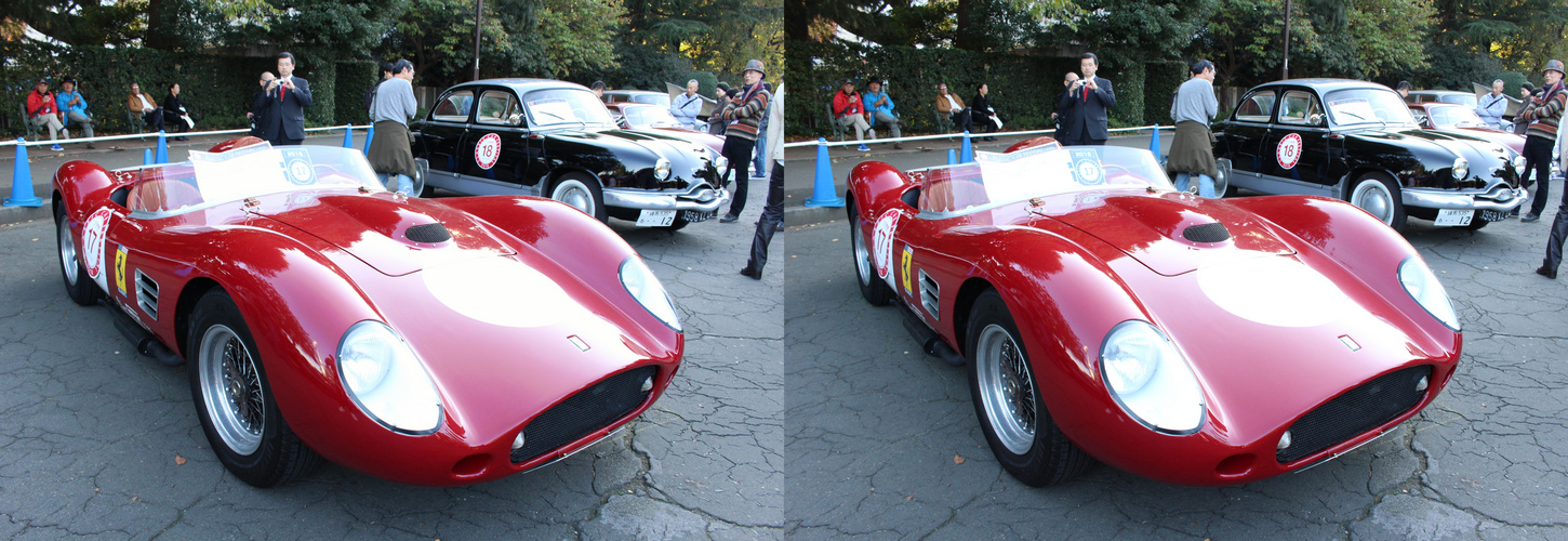 3D Ferrari and Panhard