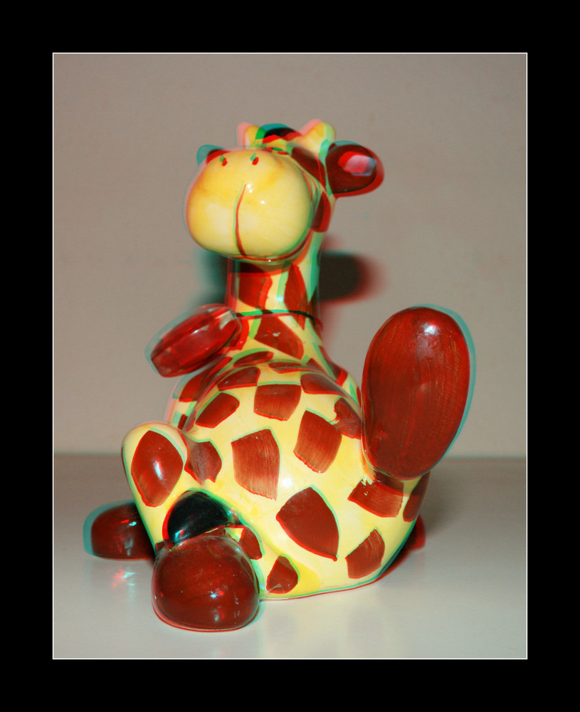 3D-Giraffe - Erster Versuch