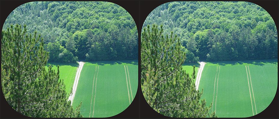 3D-Kreuzblick vom Haigergrund in den Haigergrund