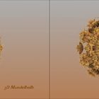 3D Mandelbulb Fraktal - Kreuzblick Stereos