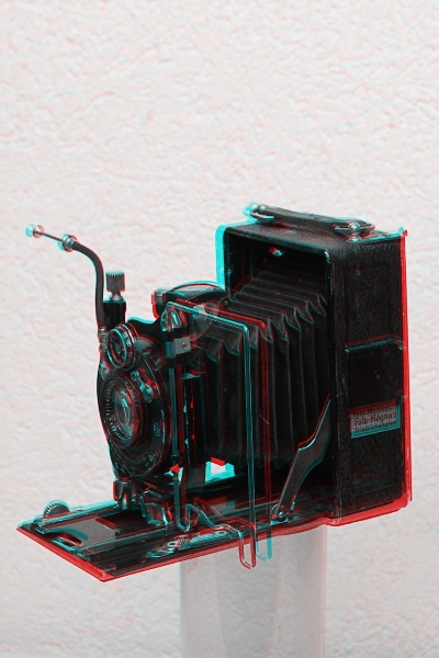 3D-Oldtimer Anaglyphie