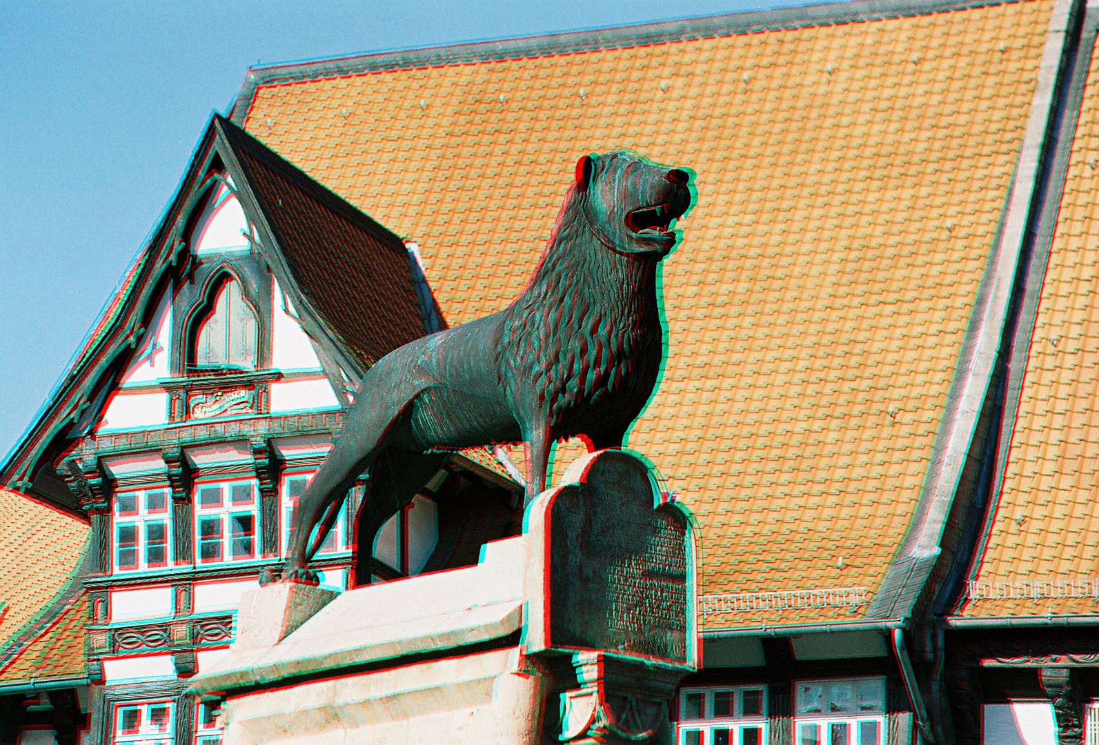 3D-Stereo_Braunschweig-Burglöwe_5