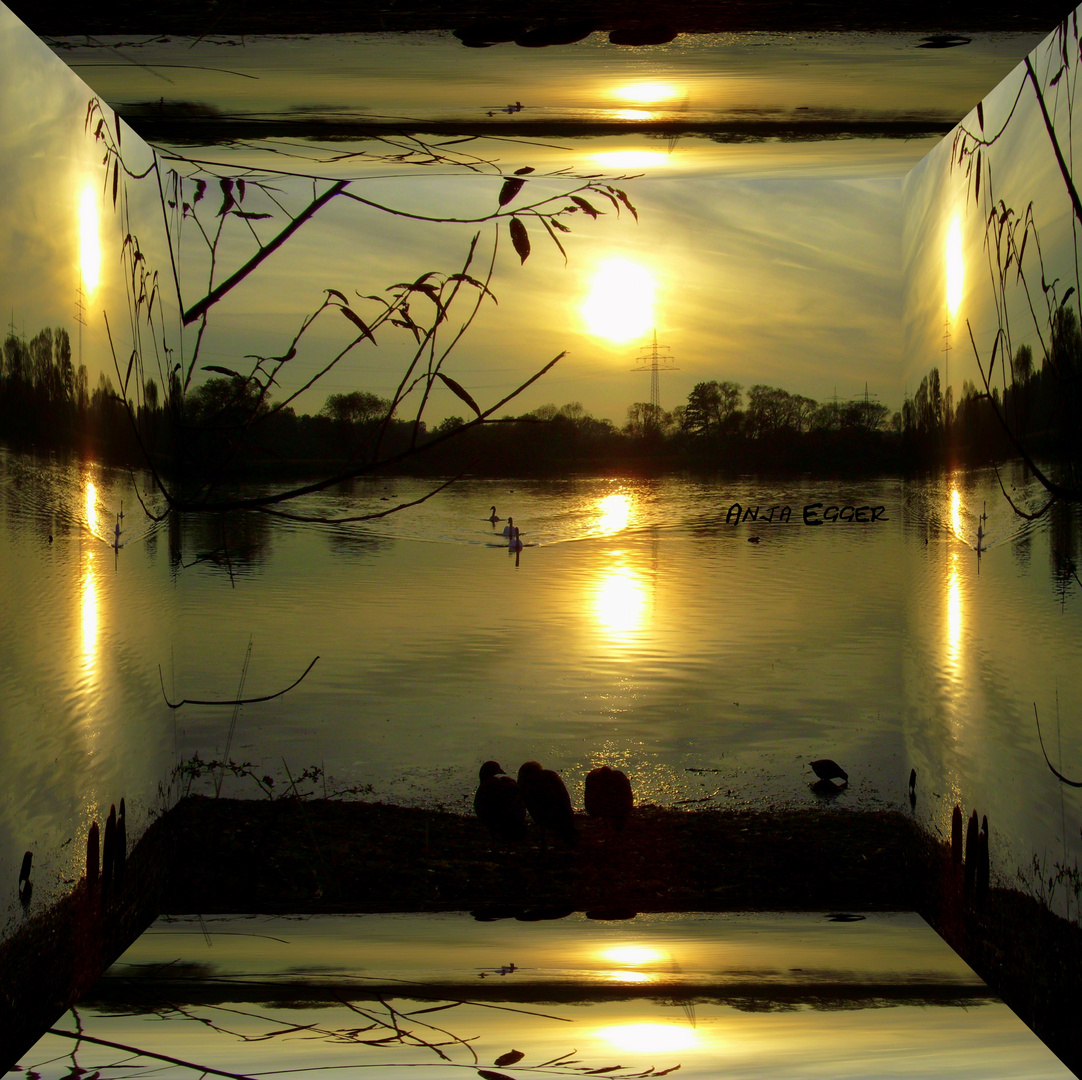 3D - Sunset in a Box