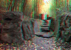 3D Treppe zum Urwald Halde Rheinelbe