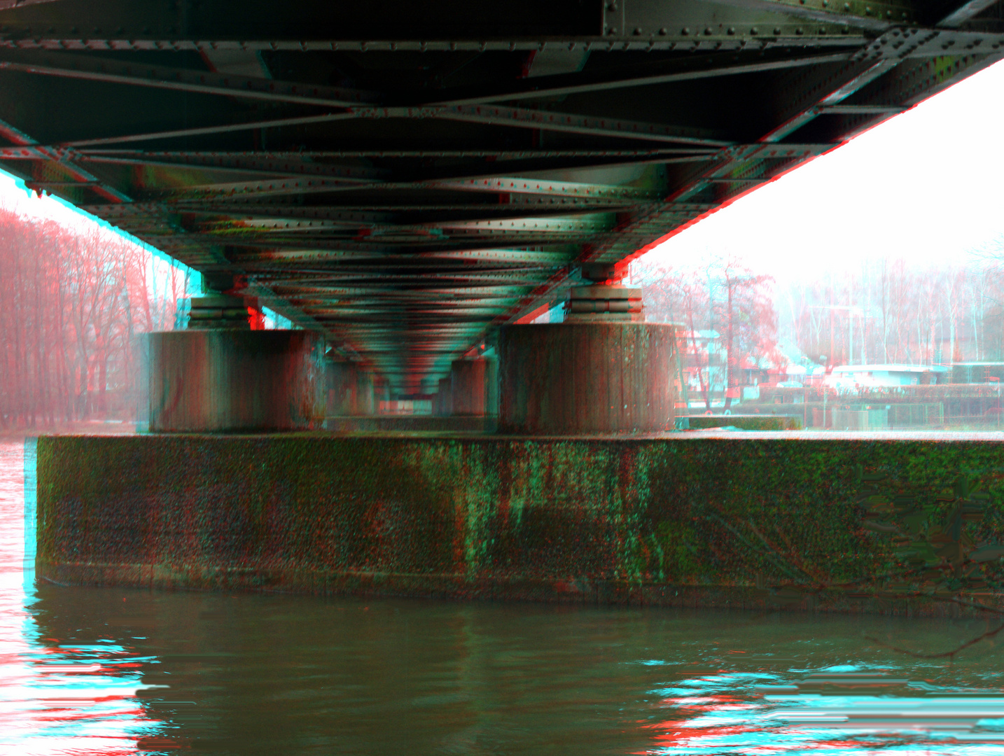 3D Unter der Brücke