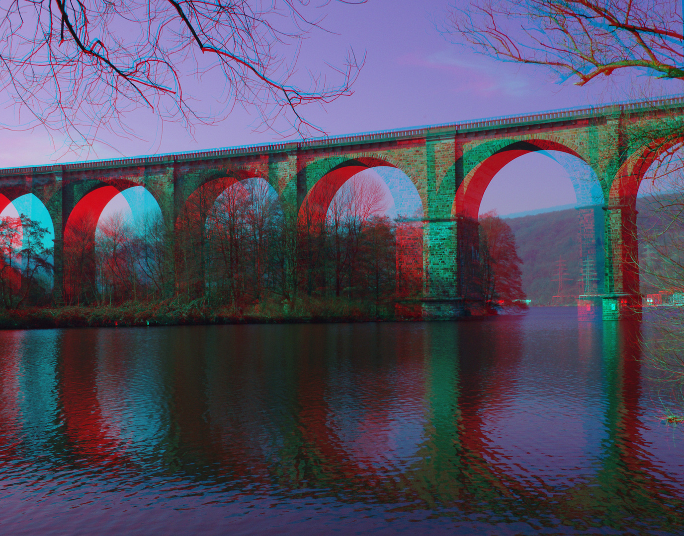 3D Viadukt bei Herdecke ...