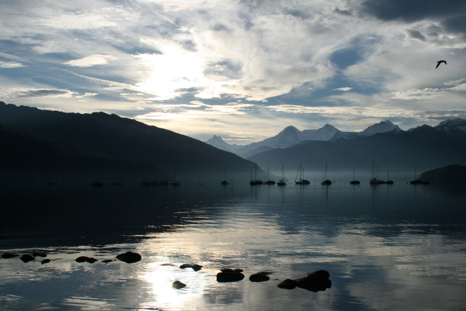 3.Thunersee, Morgenstimmung, Herbst 2010