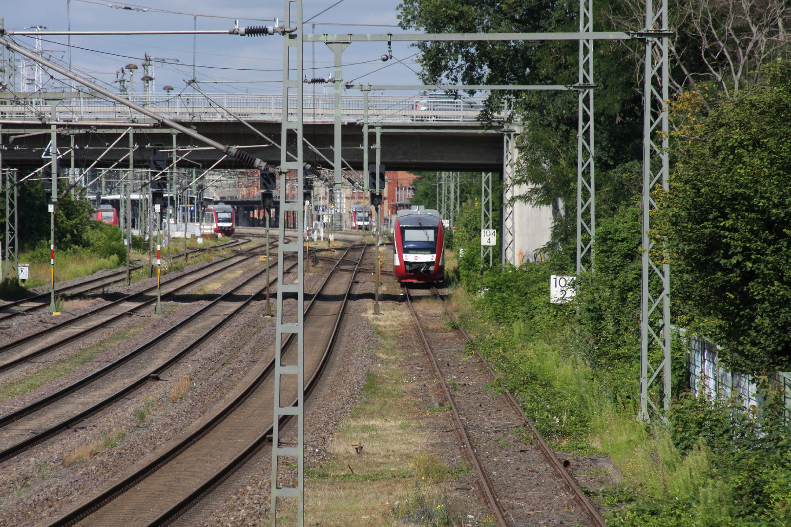 3x HANS und eine "S-Bahn" in Stendal Hbf