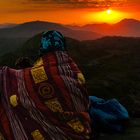 4, 55 il sole sorge visto dal Monte Nemru Anatolia