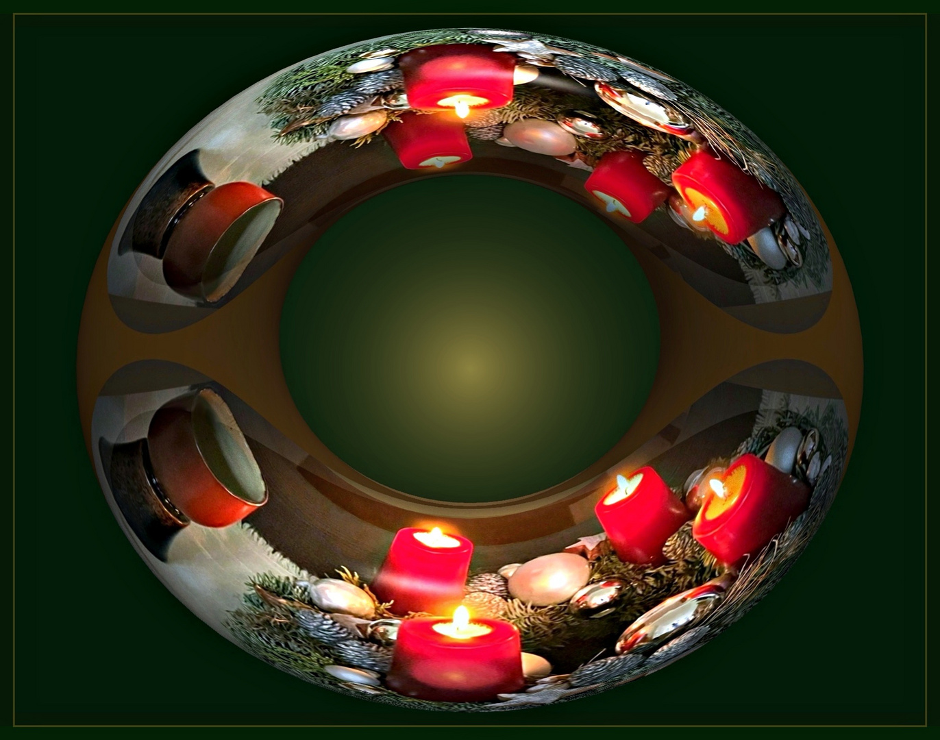 4. Advent Foto & Bild  form, lichter, adventskranz Bilder auf 